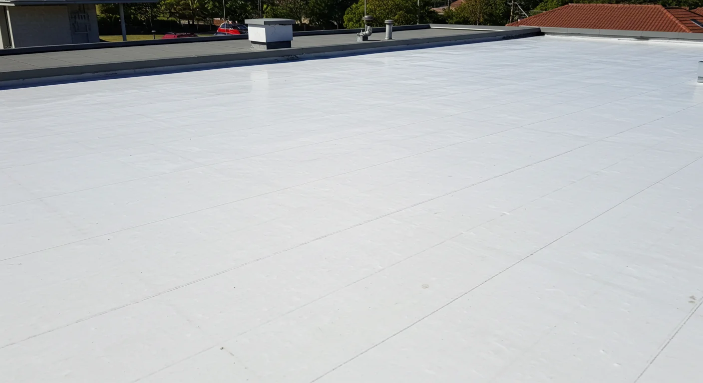 Professional commercial roofing project completed in North Texas - RidgeLock Roofing
