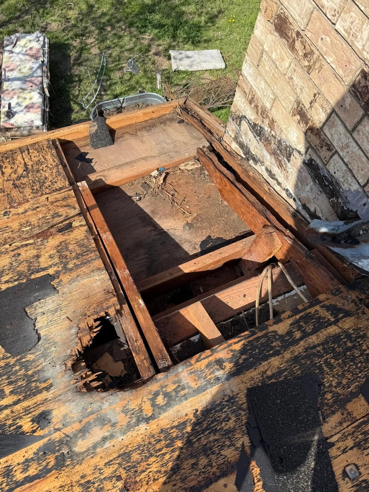 Professional roof repair project completed in North Texas - RidgeLock Roofing